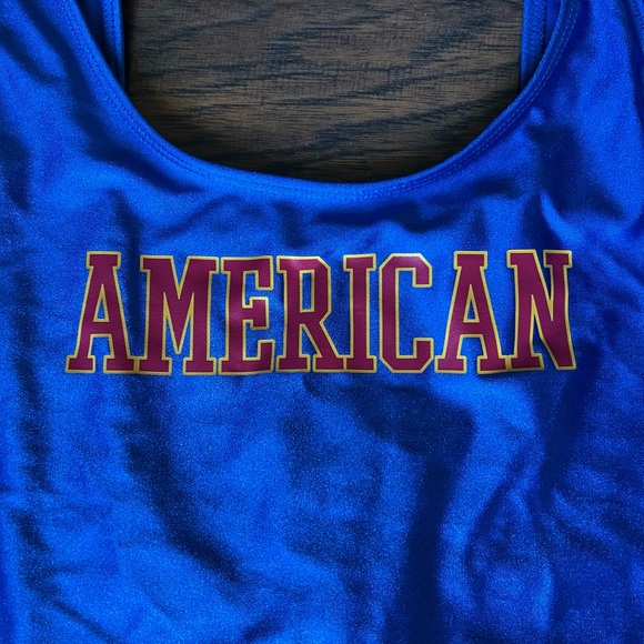 Blue “American” One Piece Swimsuit - Picture 2 of 5